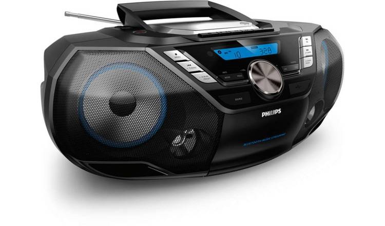 Philips AZB798 DAB+ boombox Bluetooth CD cassette player, imported from the UK