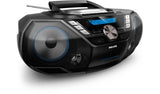 Philips AZB798 DAB+ boombox Bluetooth CD cassette player, imported from the UK