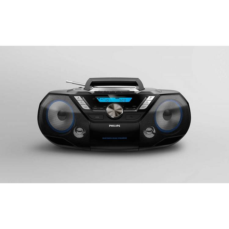 Philips AZB798 DAB+ boombox Bluetooth CD cassette player, imported from the UK
