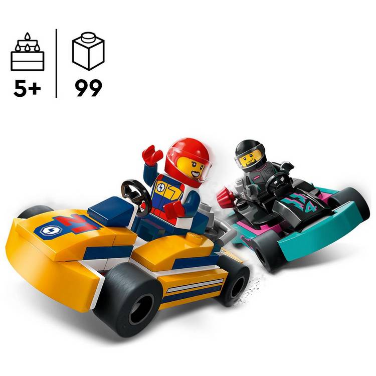 LEGO City Go-Karts toy set 99 pieces (British brand)