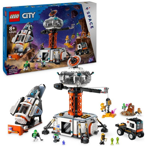 LEGO Space Base Rocket Launchpad playset 1422 pieces UK version