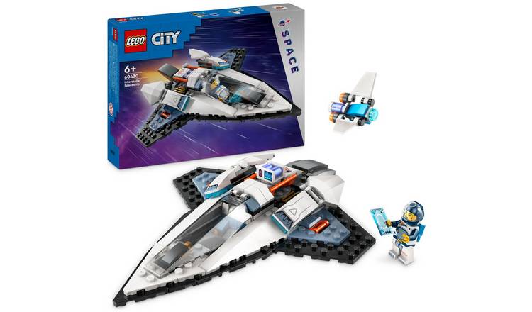 LEGO City Interstellar Spaceship Outer Space Toy Set 60430 GOODS Argos