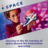 LEGO City Interstellar Spaceship toy set, UK version