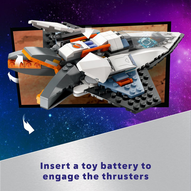 LEGO City Interstellar Spaceship toy set, UK version
