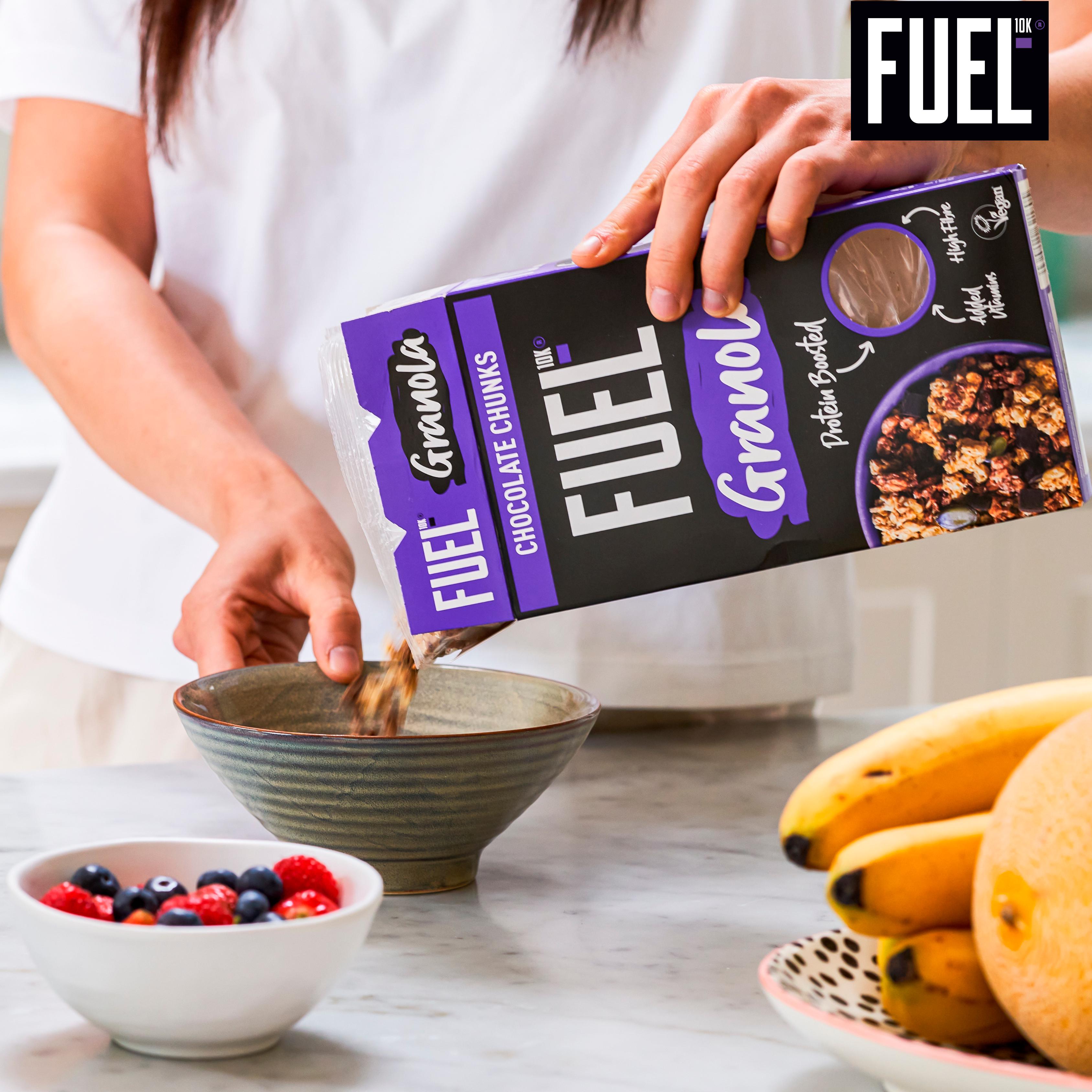 FUEL10K Protein Chocolate Granola 400g - British product