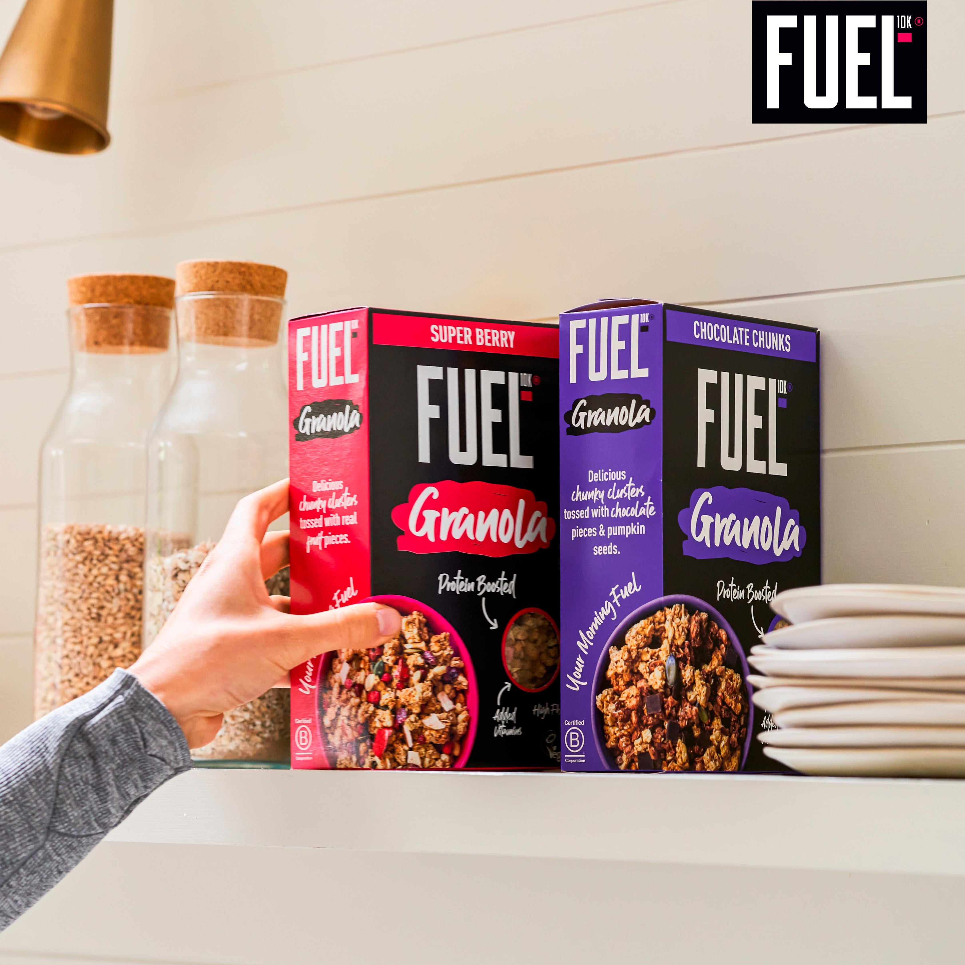 FUEL10K super berry protein granola 400g - British product