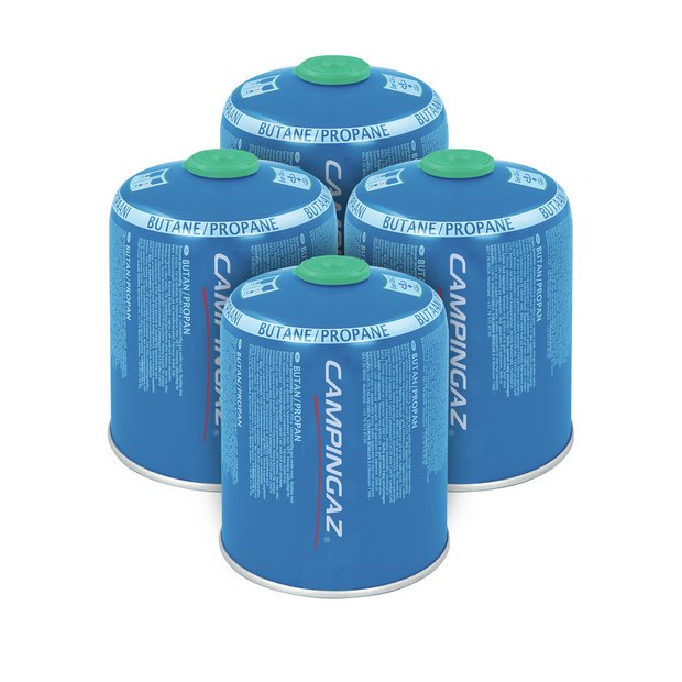 Campingaz CV470 Plus gas cartridge set of 4 (British brand)