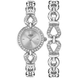 Limit silver plated watch and bracelet set, imported from the UK