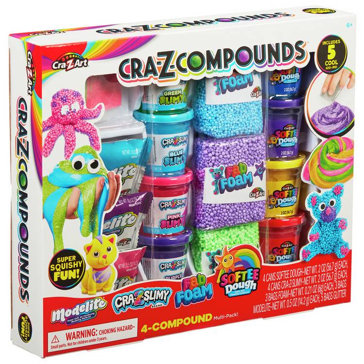 Cra-Z-Compounds sensory craft set with glitter, imported from the UK