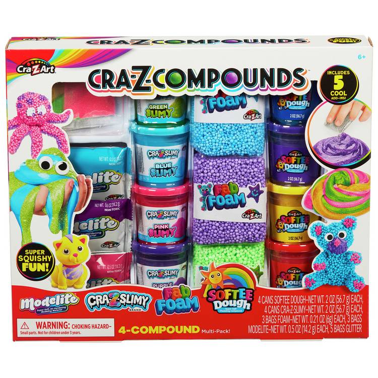 Cra-Z-Compounds sensory craft set with glitter, imported from the UK