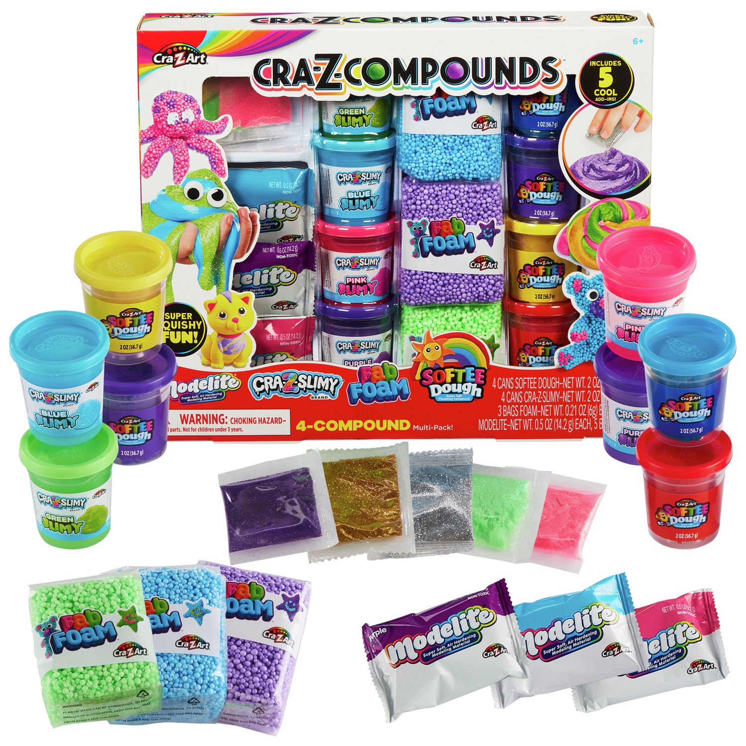 Cra-Z-Compounds sensory craft set with glitter, imported from the UK