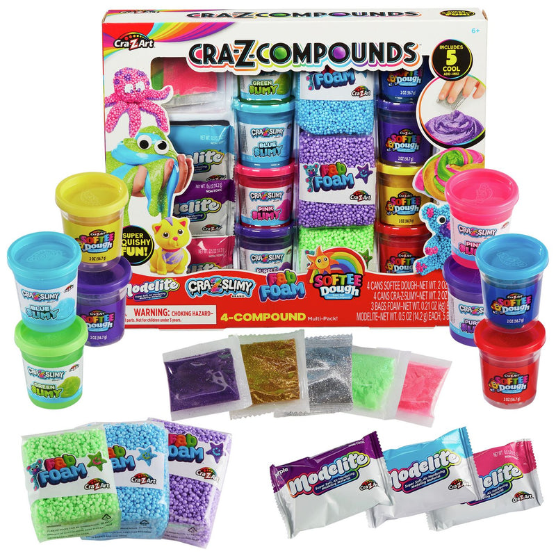Cra-Z-Compounds sensory craft set with glitter, imported from the UK