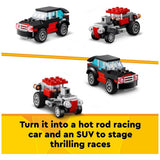 LEGO Creator 3in1 Flatbed Truck and Helicopter building set, imported from the UK