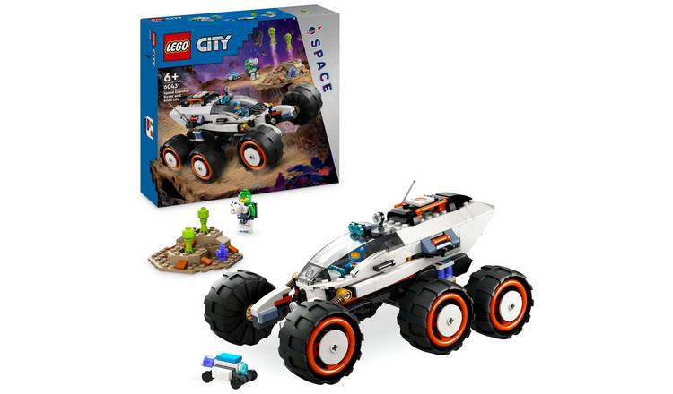 LEGO City Space Explorer Rover and Alien Life Toy Set 60431