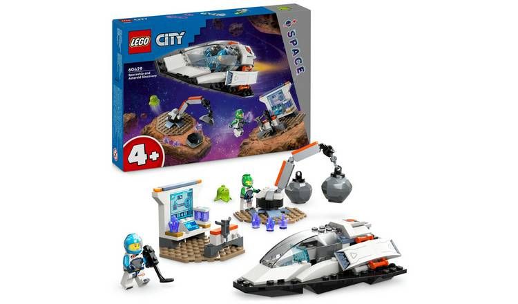 LEGO City Spaceship and Asteroid Discovery Space Toys 60429 GOODS Argos