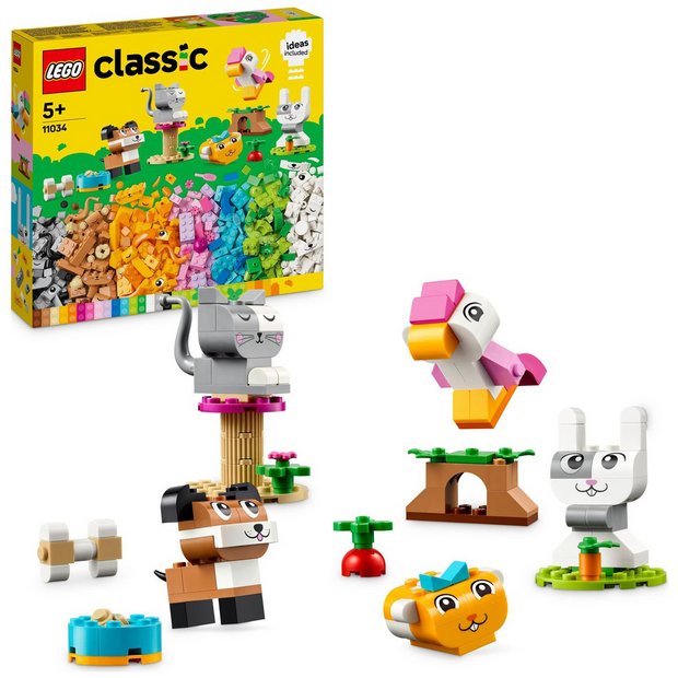 LEGO Classic Creative Pets 11034 building set with 450 pieces - British product