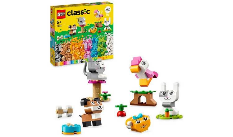LEGO Classic Creative Pets 11034 building set with 450 pieces - British product
