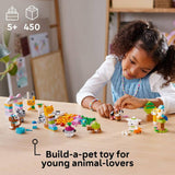 LEGO Classic Creative Pets 11034 building set with 450 pieces - British product