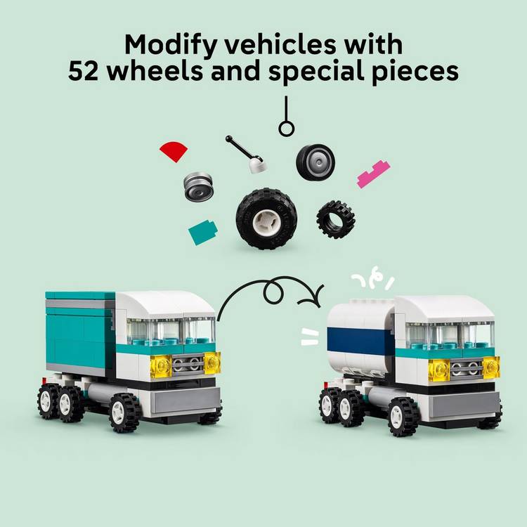 LEGO Classic Creative Vehicles building set 11036 (British brand)