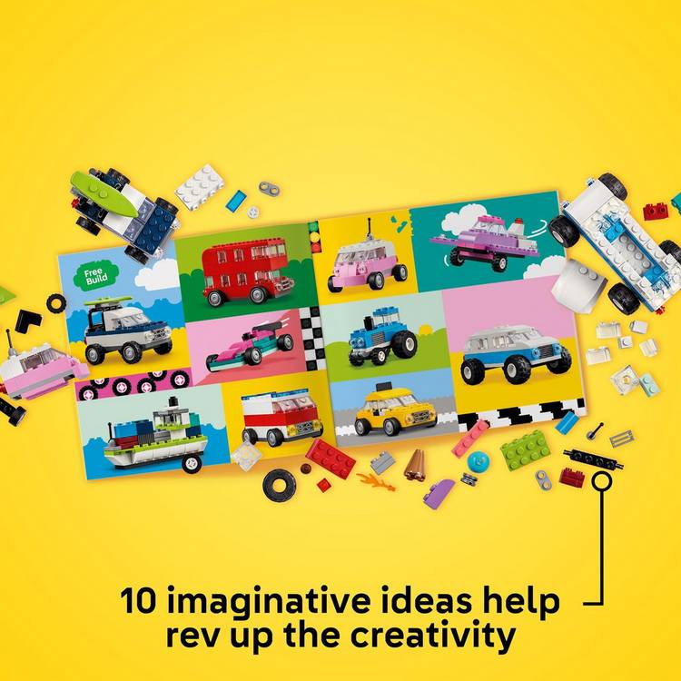 LEGO Classic Creative Vehicles building set 11036 (British brand)