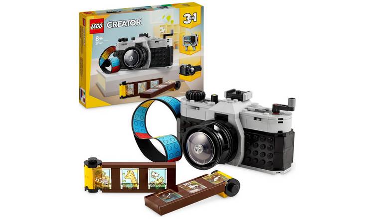 LEGO Creator 3in1 Retro Camera Toy for Girls and Boys 31147