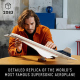 LEGO Icons Concorde building set for adults 10318 - British product