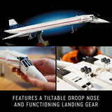 LEGO Icons Concorde building set for adults 10318 - British product