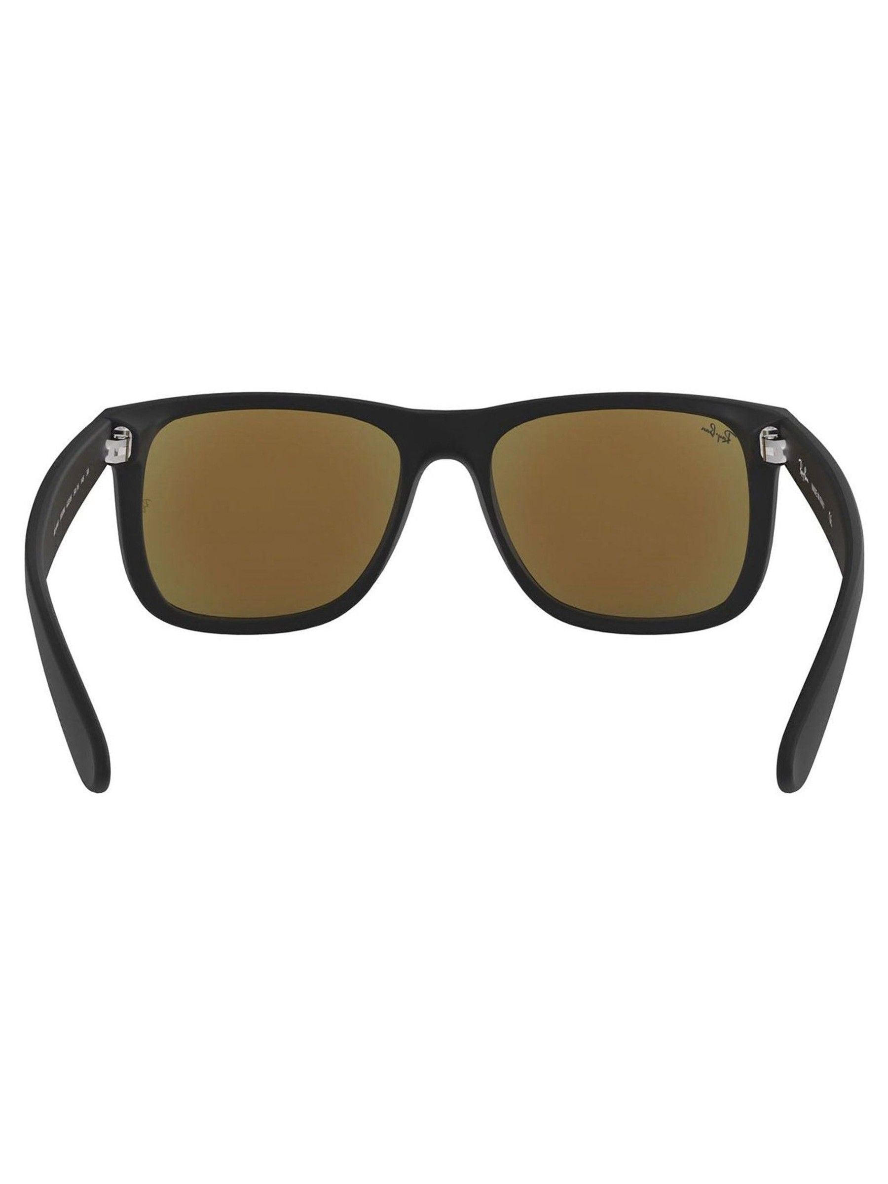 Ray-Ban Justin sunglasses black and blue flash lens, imported from the UK