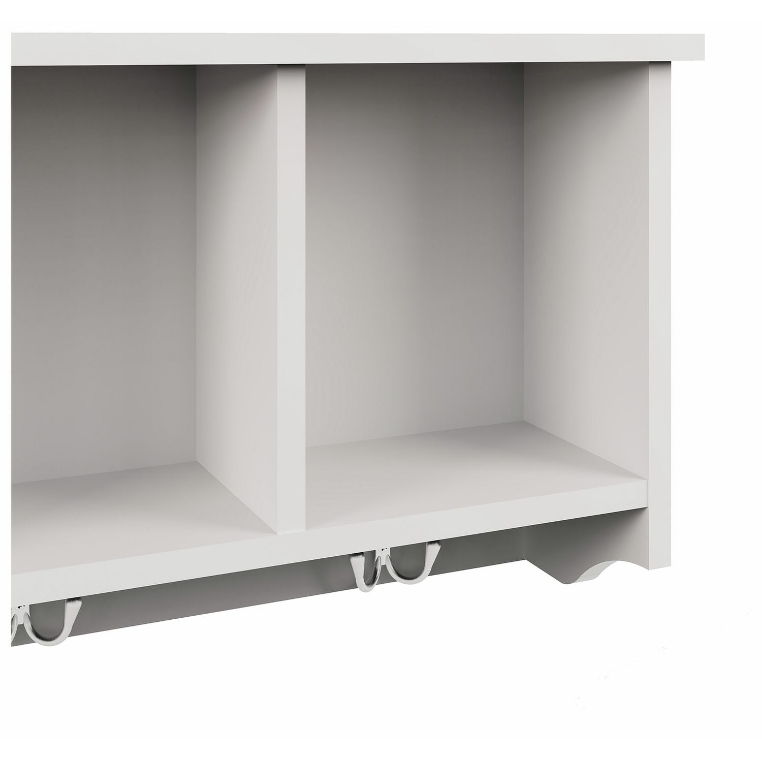 GFW wall rack white 92cm, imported from the UK
