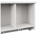 GFW wall rack white 92cm, imported from the UK