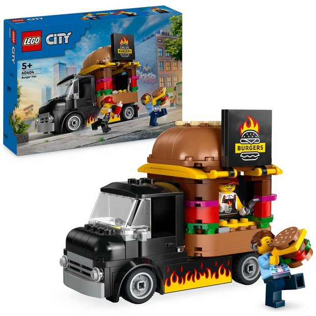 LEGO building toy Burger Van 194 pieces - British product