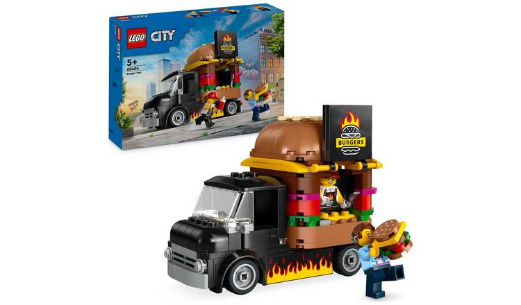 LEGO building toy Burger Van 194 pieces - British product