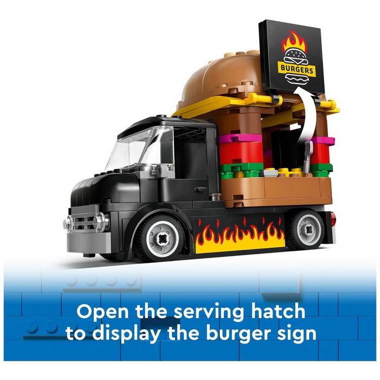 LEGO building toy Burger Van 194 pieces - British product