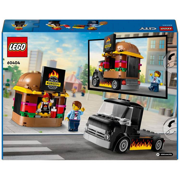 LEGO building toy Burger Van 194 pieces - British product