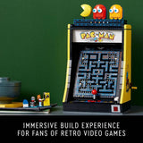 LEGO Icons PAC-MAN Arcade building set 2651 pieces, UK version