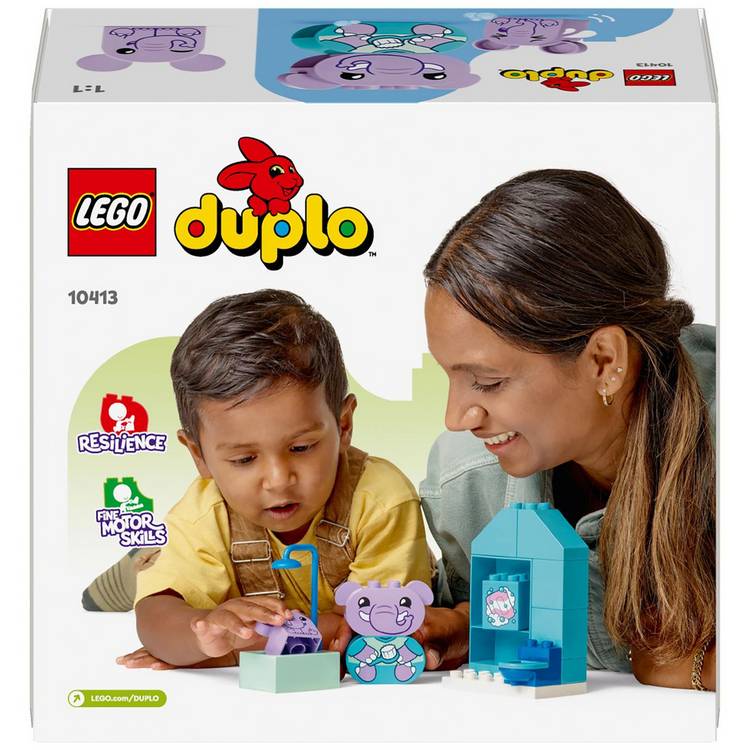 LEGO DUPLO my first bath time toy set elephant figures - British product