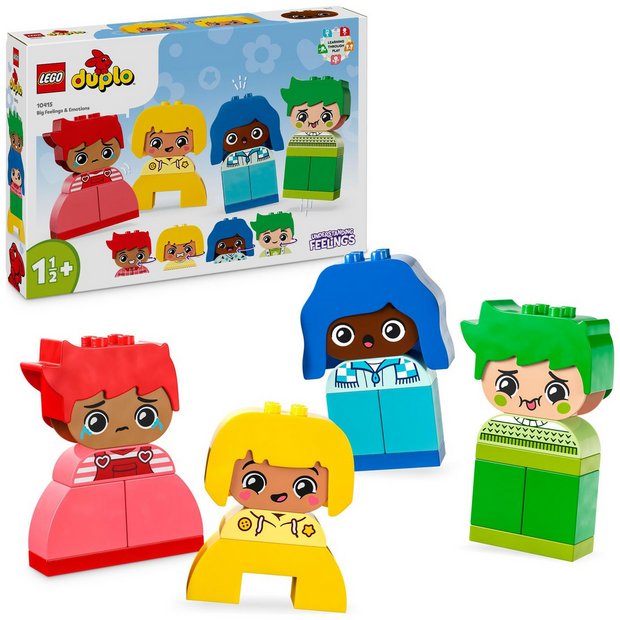 LEGO DUPLO My First Big Feelings emotions toy 10415, imported from the UK