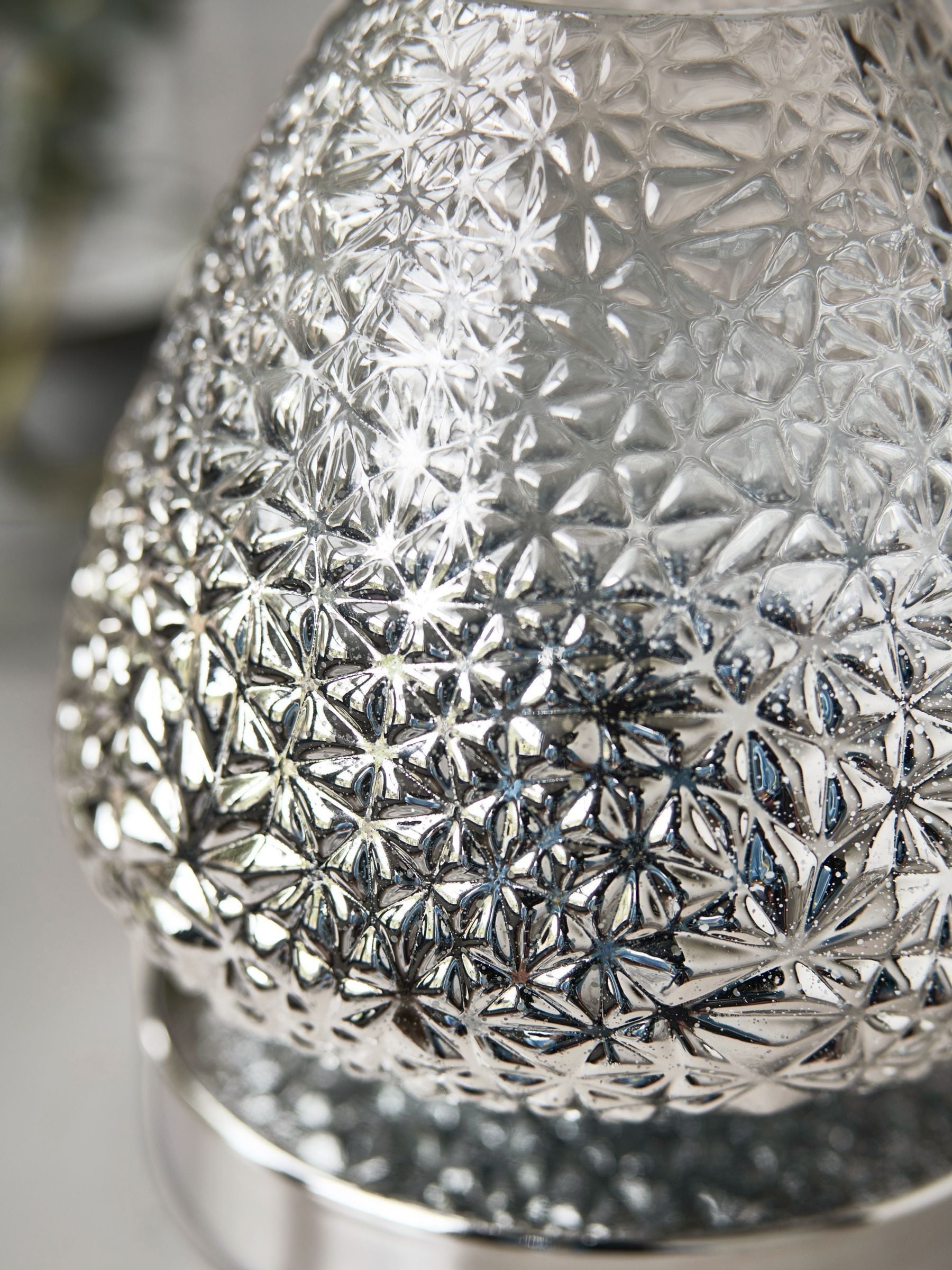 Monroe touch table lamp chrome finish ombre shade - British product