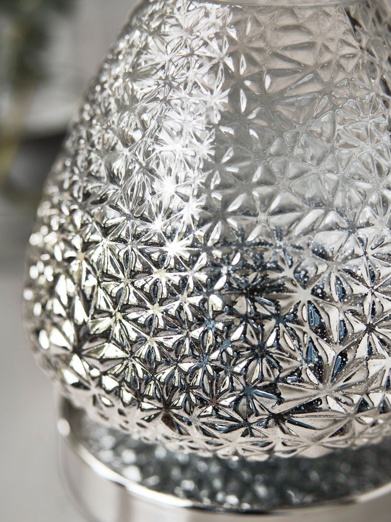 Monroe touch table lamp chrome finish ombre shade - British product