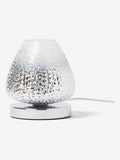 Monroe touch table lamp chrome finish ombre shade - British product