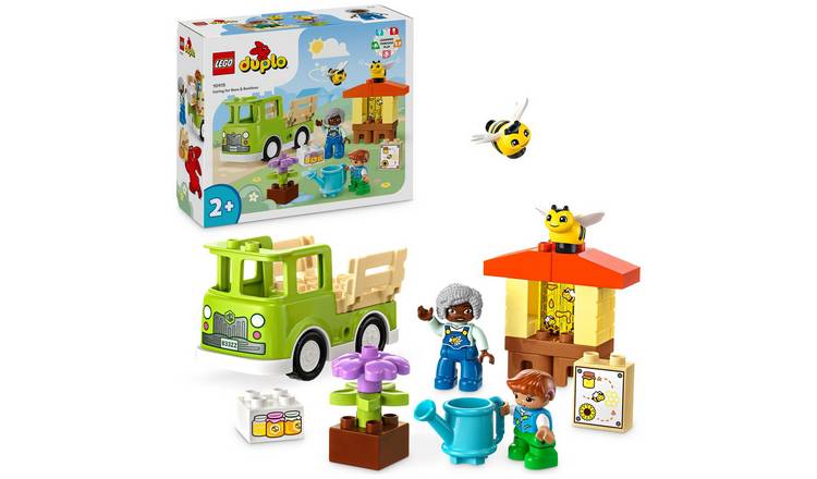 LEGO DUPLO Town Caring for Bees & Beehives Nature Toys 10419