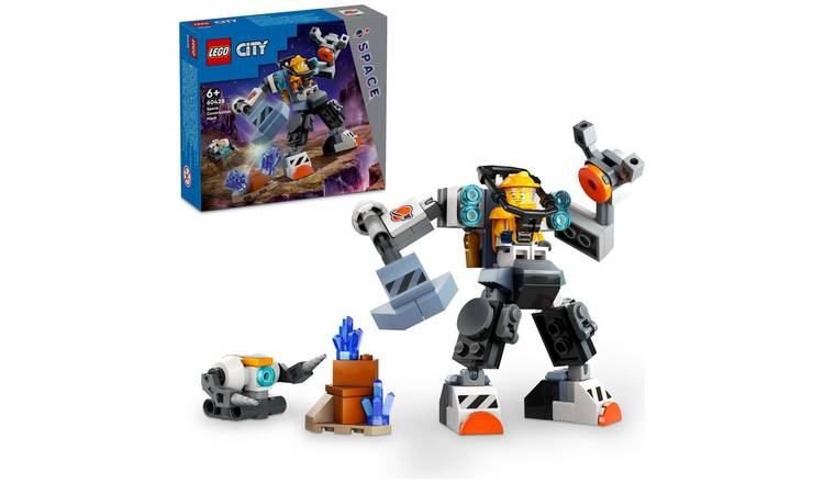 LEGO City Space Construction Mech Suit Action Figure 60428 GOODS Argos