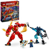 LEGO NINJAGO Kai's Elemental Fire Mech building set 322 pieces, imported from the UK
