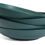 Habitat stoneware pasta bowls teal set of 4, imported from the UK
