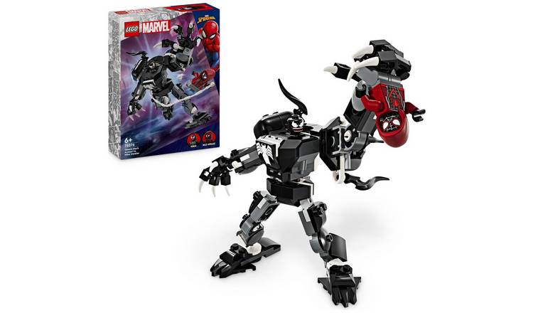 LEGO Marvel Venom Mech Armour vs Miles Morales Set 76276 GOODS Argos