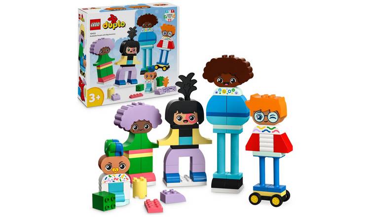 LEGO DUPLO Town Buildable People Big Emotions set 10423, imported from the UK