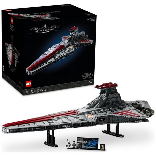 LEGO Star Wars Venator-Class Cruiser UCS 75367, imported from the UK
