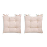 Habitat blush pink seat cushion pack of 2 40cm (British brand)