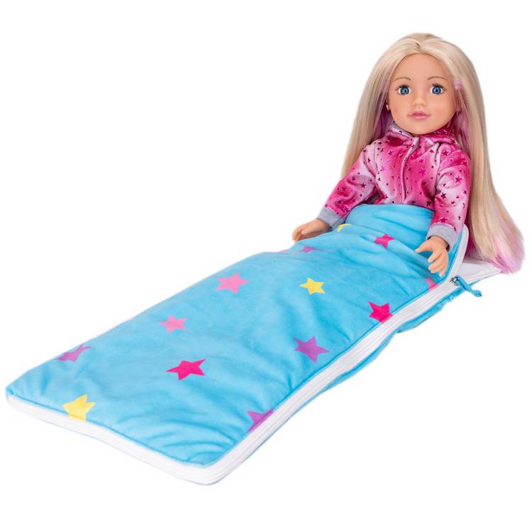 DesignaFriend festival glamping tent for 18 inch dolls, imported from the UK