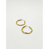 SVNX twisted hoops gold, UK version